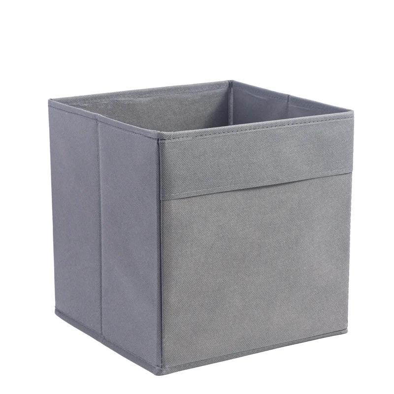 Amazon Netkaná textilie Skládací úložný box Domácí organizér Na oblečení Hračky Různé předměty Velká kapacita 35L