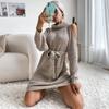 Women's Turtleneck Sweater for Fall and Winter