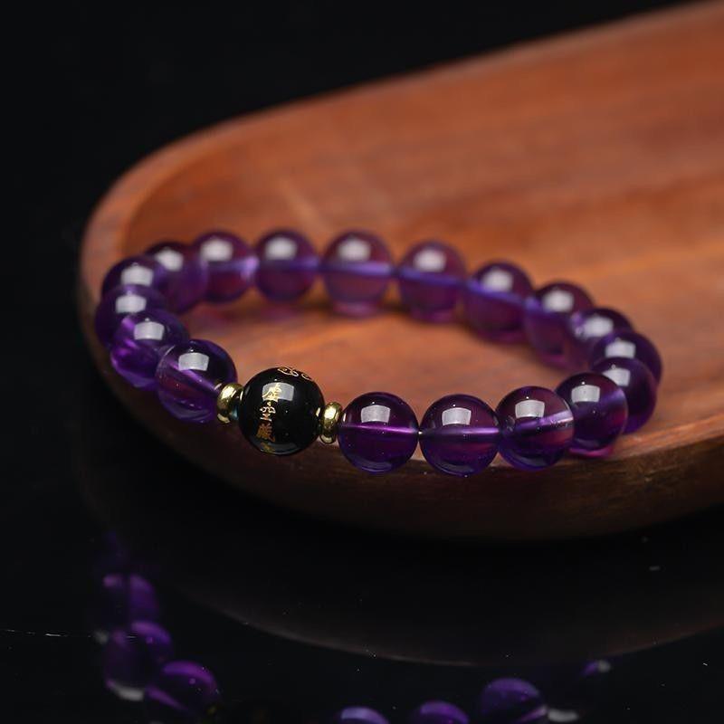 Purple Fire Zodiac Guardians Buddha Bracelet