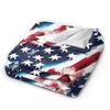 American Flag Blankets Quality Warm  Throw Blanket Spring Airplane Travel Couch Chair Street Trend Bedspread