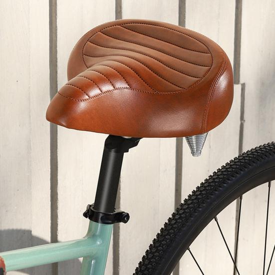 Bicycle Saddle Ergonomic Design Wear Resistant Waterproof Shock Absorption Comfortable Seat Cushion