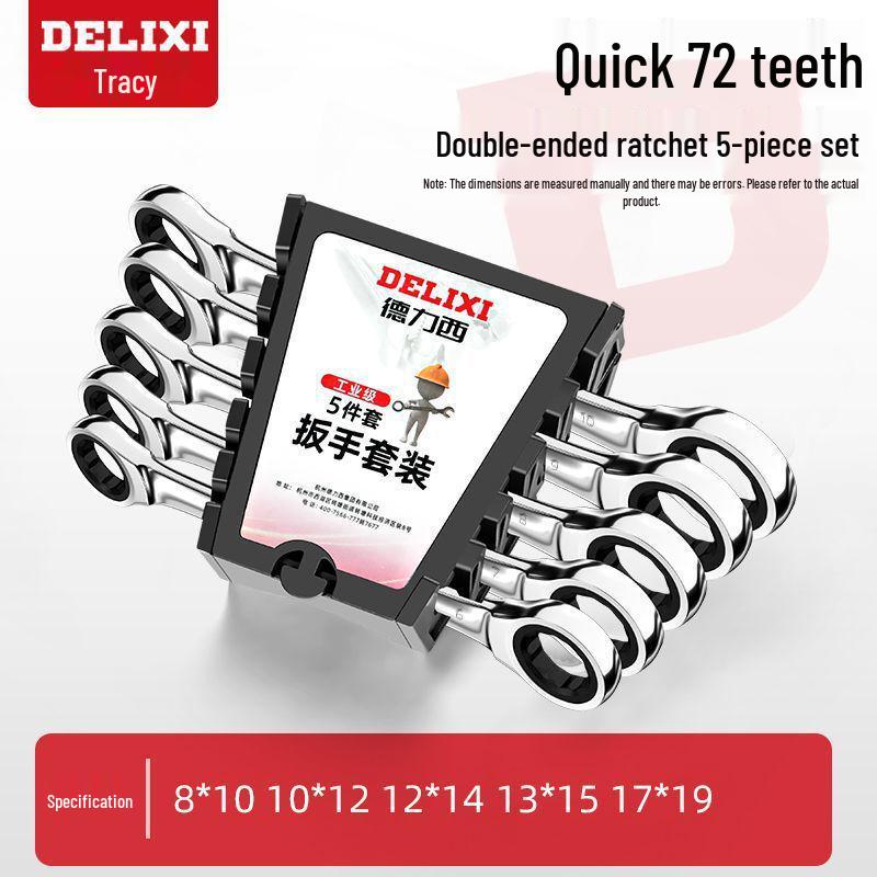 Obousměrná ráčna Sadu oboustranných klíčů - Rychlé šetření práce, Otevřený a Očkový konec, Nářadí pro autoopravy.