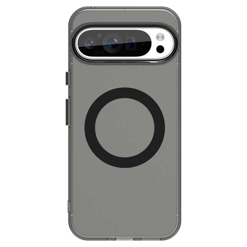 Wireless Charging Case Google Pixel 9 Pro XL Case Magnetic Luxury Frosted Silicone Pixel 9 Pro XL Protector Cover Pixel 9 Pro XL