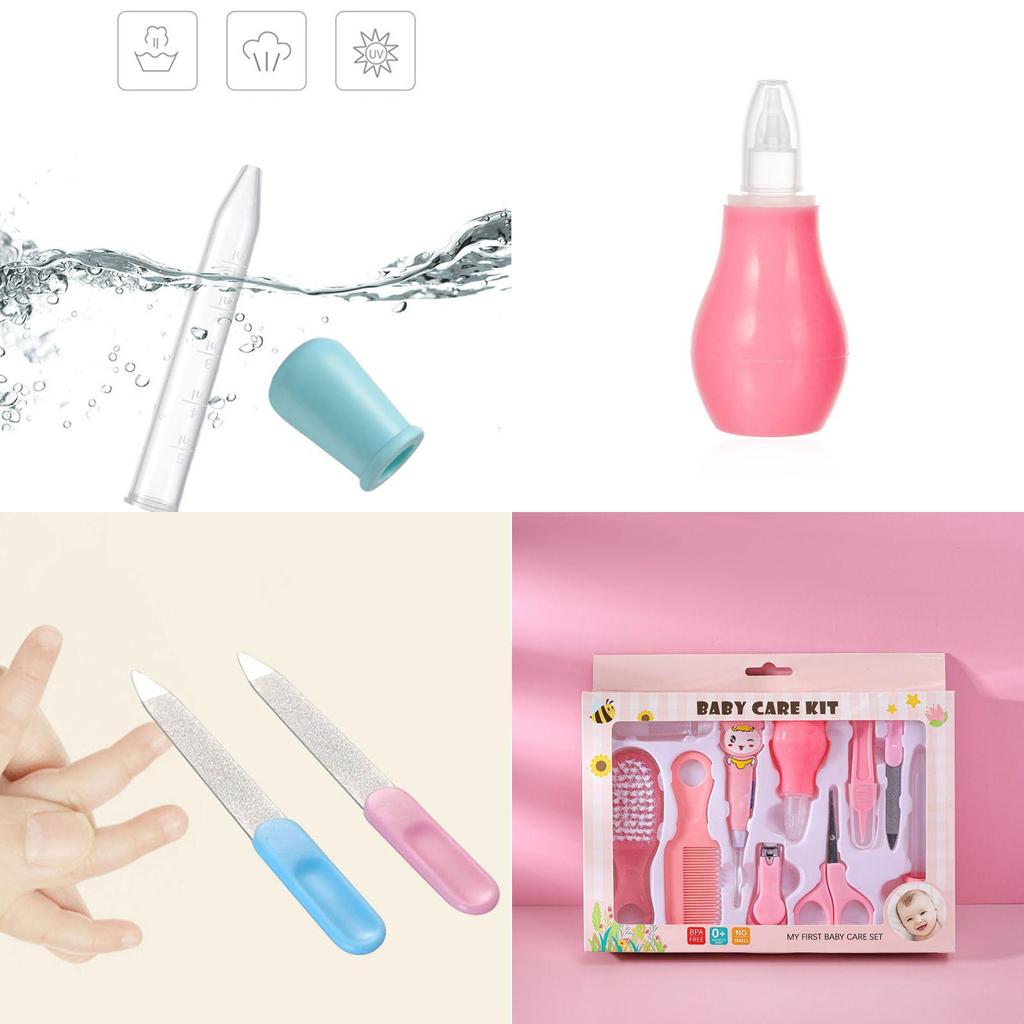 Newborn Baby Care Gift Set With Child Nail Clippers And Ear Pick Tools For Gentle Infant Hygiene