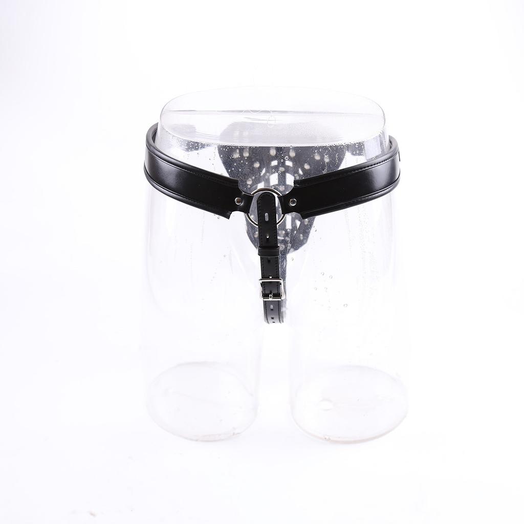 Adult Sex Toys Sexy Panties Adjustable Leather Chastity Pants Sexy Pants PU Couples Flirting Net Male Supplies