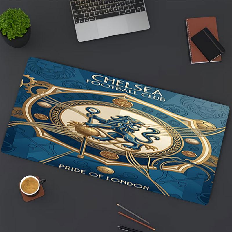 Chelsea Football Club Print Mouse Pad, for Keyboard Pad Laptop PC Mat for Office Home Use, Desk Decor, Perfect Birthday Gift for Gamers