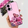 For Motorola Moto G35 5G Case Popular Flower Butterfly Soft Silicone TPU Matte Cover For Moto G35 2024 G 35 MotoG35 Phone Shells