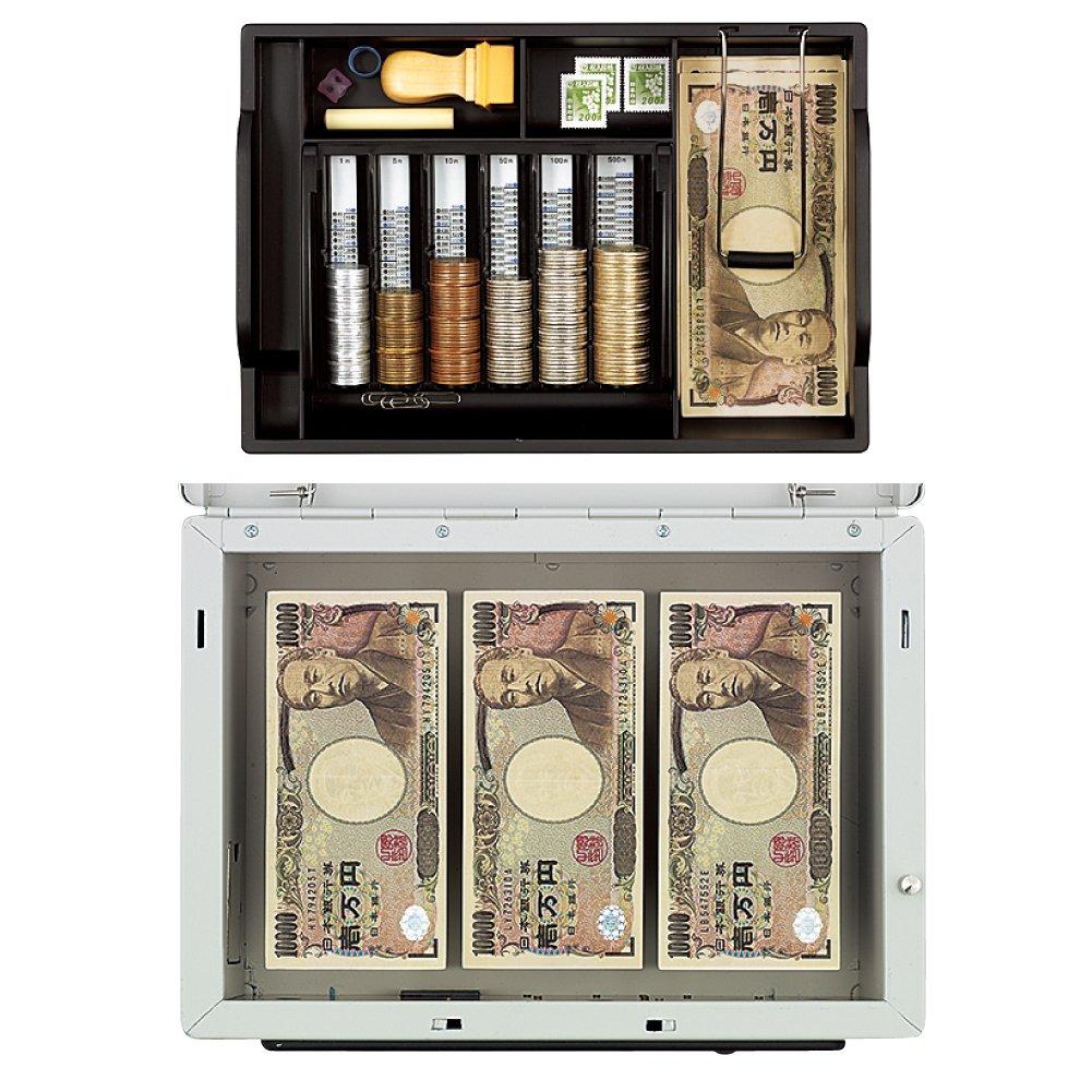 Kokuyo Portable Safe with B5 Keypad, Blue, Size, CB-T12B