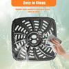 Square Air Fryers Pad Metal Liners Nonstick Cooking Accessory Air Fryers Grilling Plate Suitable for 6QT Air Fryers