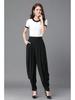 2025 Women's High Waist Casual Harem Pants - Spring/Summer Plus Size Slimming, Loose Fit, Lantern-Style Trousers