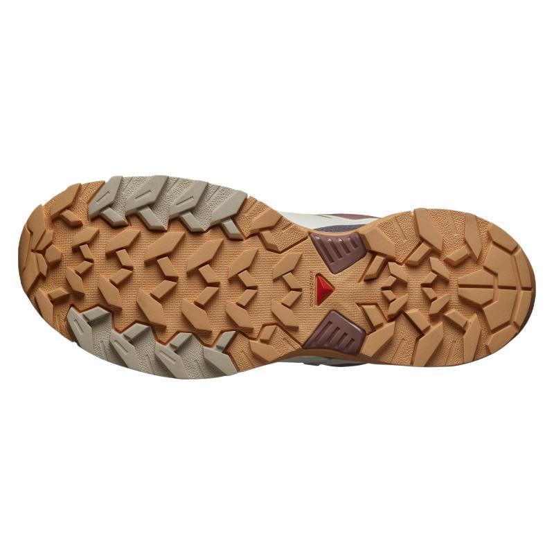 SALOMON X ULTRA 360 Slip Resistant Low Top Hiking Shoes Women's Purple Pink Sneakers 478183