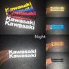 Reflective Waterproof Kawasaki Motorcycle & Car Logo Letter Stickers - Modified Accessories