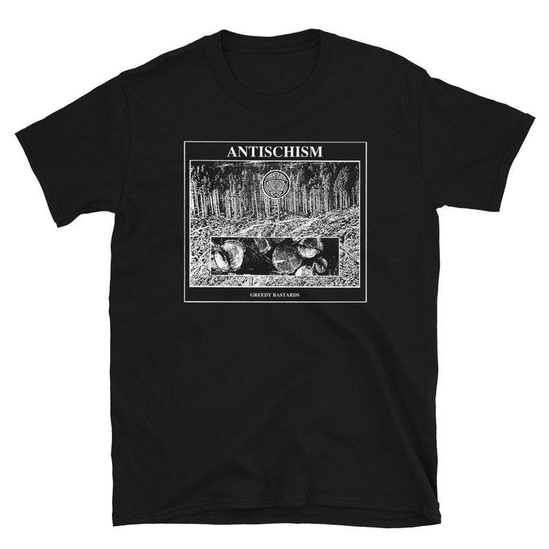 

230 Gsm 100% Cotton Antischism Greedy Bastards Shirt XXS чёрный