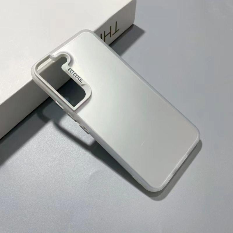 For Samsung S24 Case Galaxy S23 S22 S21 S20 S23 FE S21 FE S20 FE S20 Plus + Phone Cover Luxury Metallic Aurora Skin Matte Cover