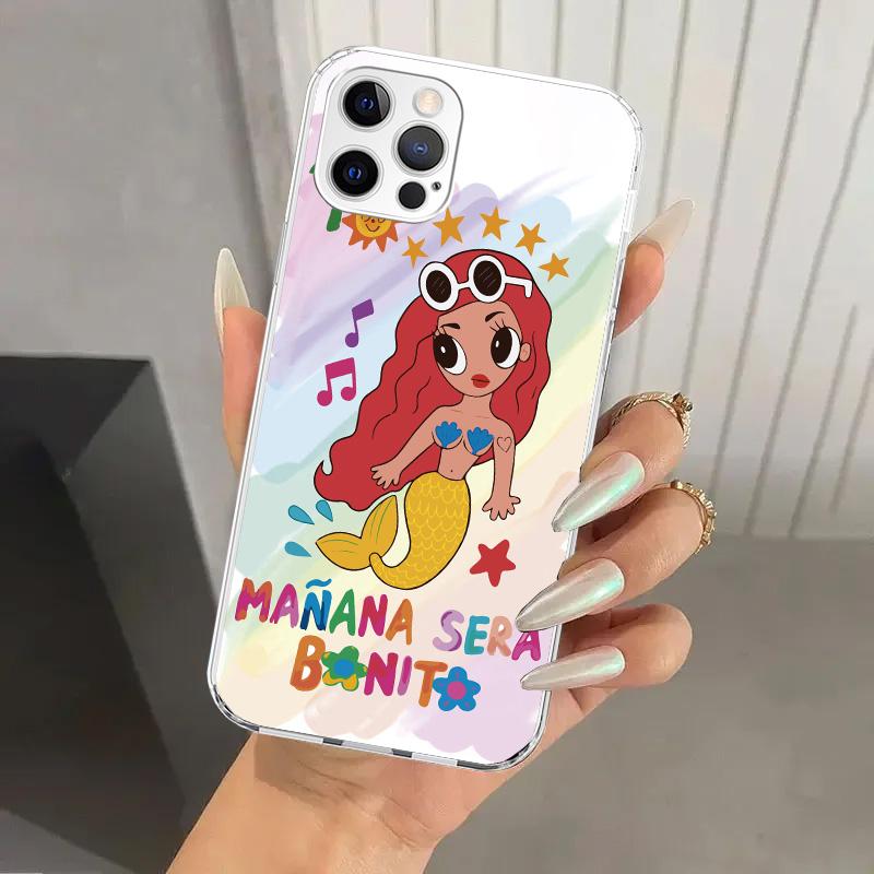 Karolg M-Manana Sera B-Bonito Handyhülle für Iphone 17 Air 16 15 Plus 14 13 Mini 12 11 Pro Max 16E 7 8 SE 2020 Weiches Funda Print