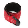 LED Safety Wristband Lights USB Charging 3 Level Adjustable Bracelets for Outdoor Night Running Red