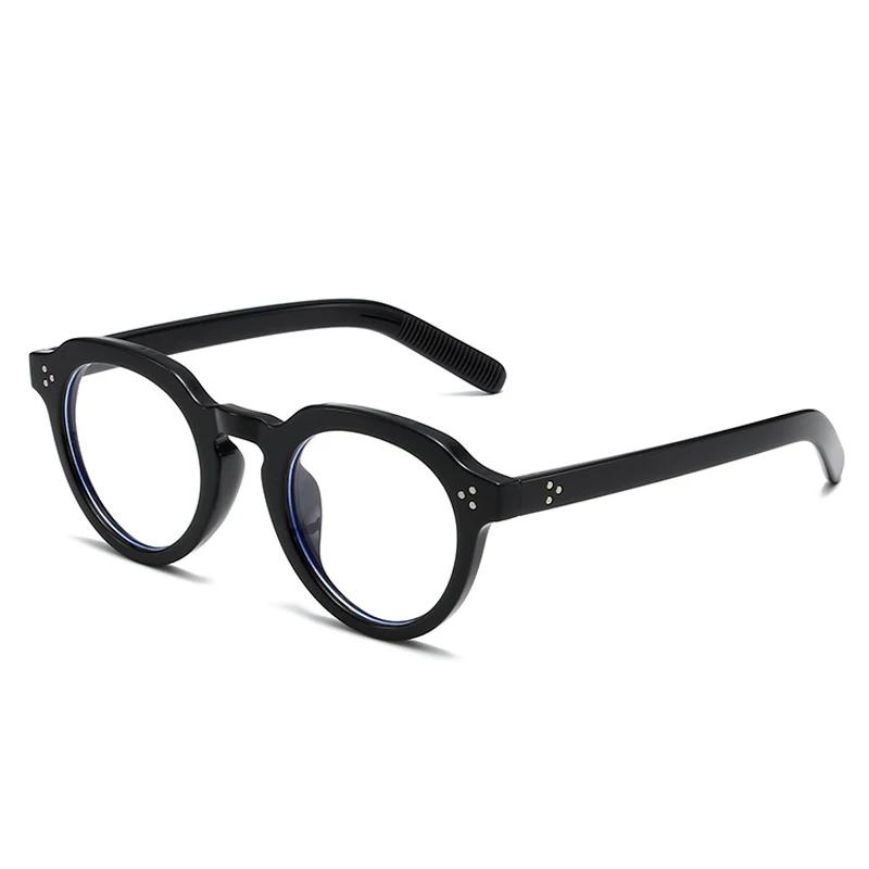 Oval Sunglasses Women Fashion Clear Black Orange Shades Retro Rivets Men Punk Trending Sun Glasses UV400