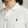 Polo Ralph Lauren SS24 Tiger Letter Pattern Pullover Short Sleeve Polo Shirt Unisex Polo Shirts White WMPOKNINCU20288-100
