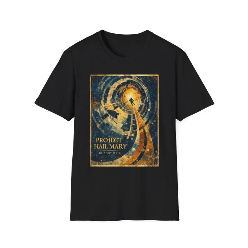 

2026 Project Hail Mary Apparel Unisex T Shirts 100 Cotton Tee Printed Comfortable Oversized High Quality Shortsleeved Tshirt S