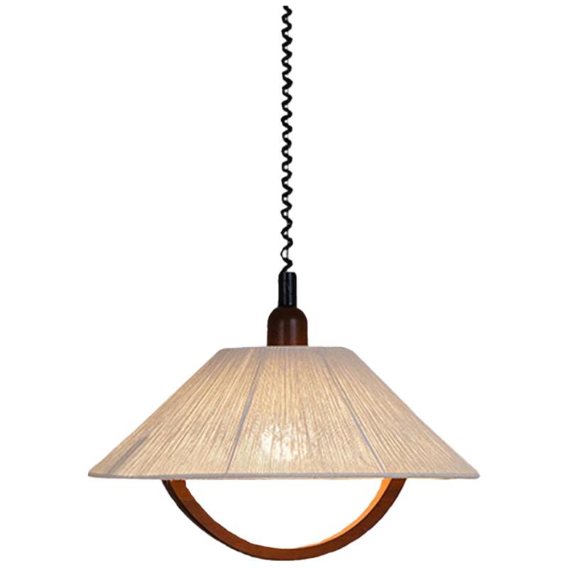 French Retro Height-Adjustable Restaurant Pendant Light