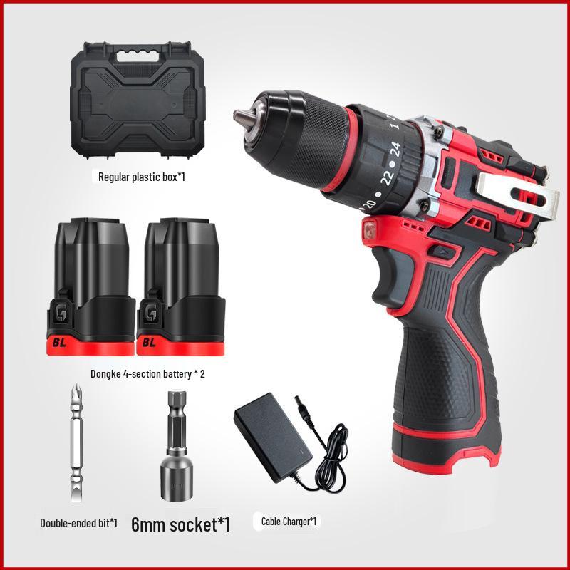 16.8V Brushless Lithium-ion Handheld Drill & Multifunctional Electric Screwdriver
