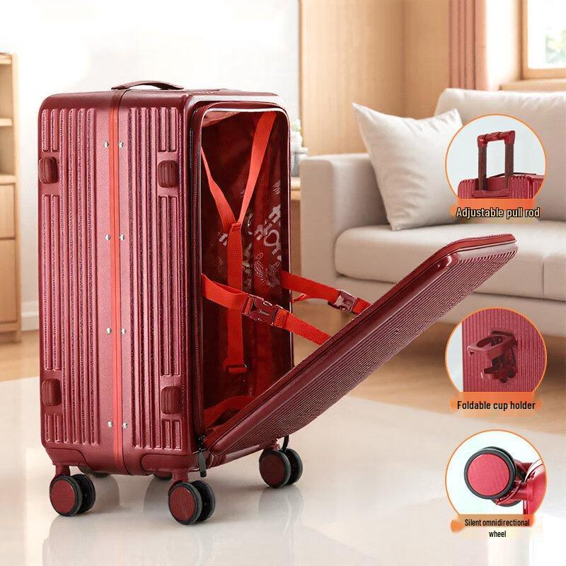 OLOMM Front-Opening Luggage