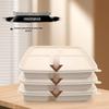 Eco-Friendly 4-Compartment Biodegradable Takeaway Containers