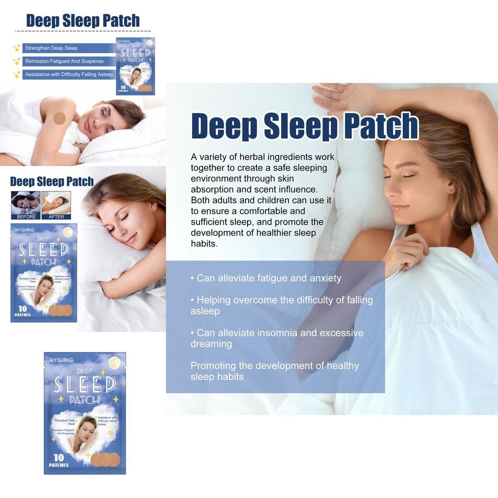 Experience Restful Sleep With Our Premium Sleep Patches Set Of 10 For Ultimate Comfort
