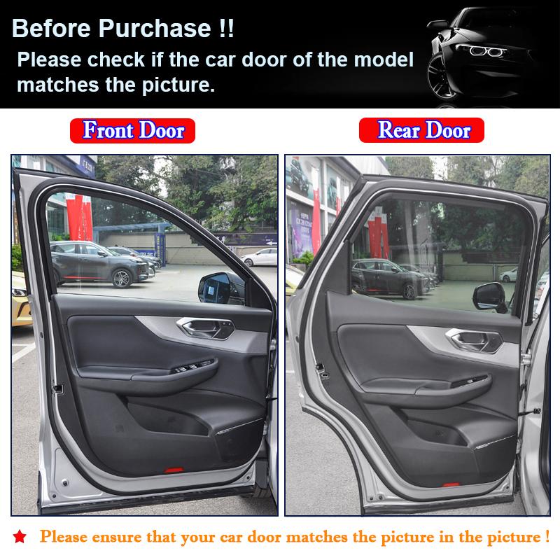 Car Door Anti Kick Pad Protection for BAIC X7 2020 2026 2026 2026 Auto Anti-Dirty Anti-Collision Interior Stickers Accessories
