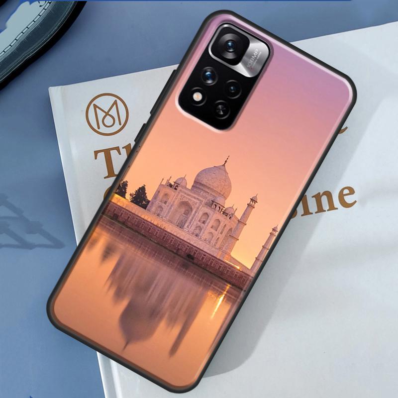 Taj Mahal India Mausoleum Case For Xiaomi Redmi 14C 13C 10C 12C Redmi Note 13 14 Pro 12 11 9 10 9S 10S 11S 12S Cover