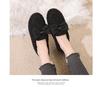 2025 Winter Women's Plus Velvet Warm Indoor Slippers - Old Beijing Style