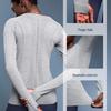 Women's Seamless Long Sleeve Yoga Top – Comfortable, Breathable, Tight-Fitting, Slimming Fitness Wear
