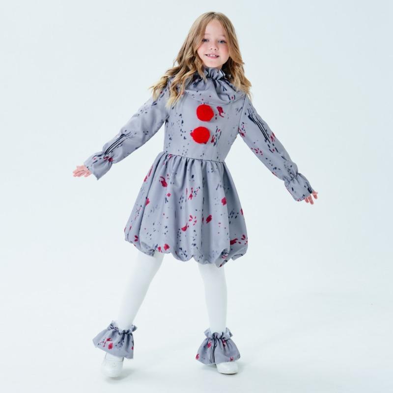 

Halloween Clown Returns to Penny Wise Costume Clown Children s Clothing Workshop XL