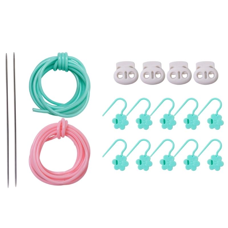 Stitching Markers Practical Knitting Needle Stoppers Knitting Stitching Holder Knitting Tool for Craft Project