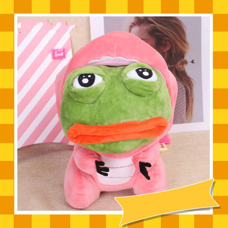 

Пепе Лягушка Грустная Лягушка Розовая Свинья Лягушка Динозавр Детские Игрушки Плюшевые Для Детей Dinosaur