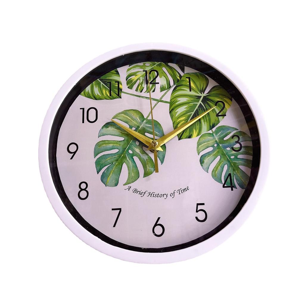 10-inch Nordic wall clock on living room wall decoration personalized creative clock simple European household clock 25cm