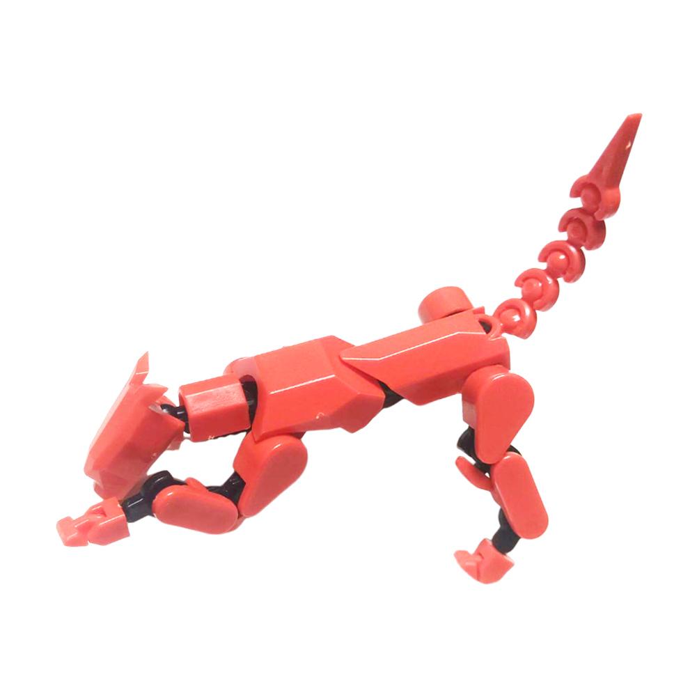 13 3D Printed Robo Dog Multi-Joint Movable Robot Dog Stress Relief Dog Figures Toys Desktop Decorations