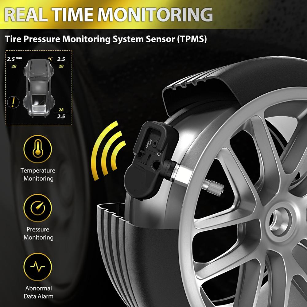 4X Tire Pressure Monitoring Sensor Tpms 42607-06030 For Toyota Camry Tacoma Rav4