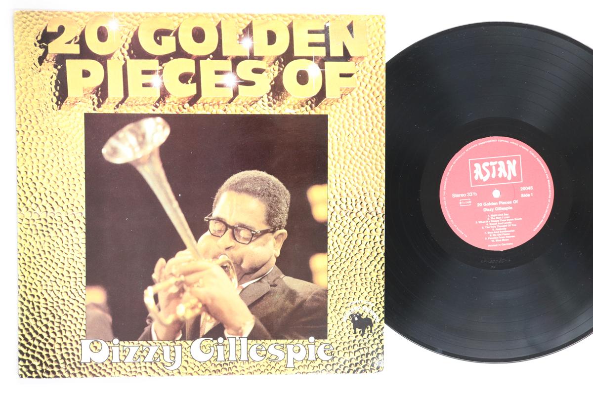 LP Record DIZZY GILLESPIE  20 Golden Pieces Of Dizzy Gillespie 20045 ASTAN Germany Jazz Used