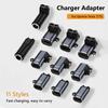 Type C/Micro/ios USB Charger Adapter For Garmin Fenix 7/6/5 Instinct 2S Venu 2 Plus EPIX Forerunner 745 Watch Charging Converter