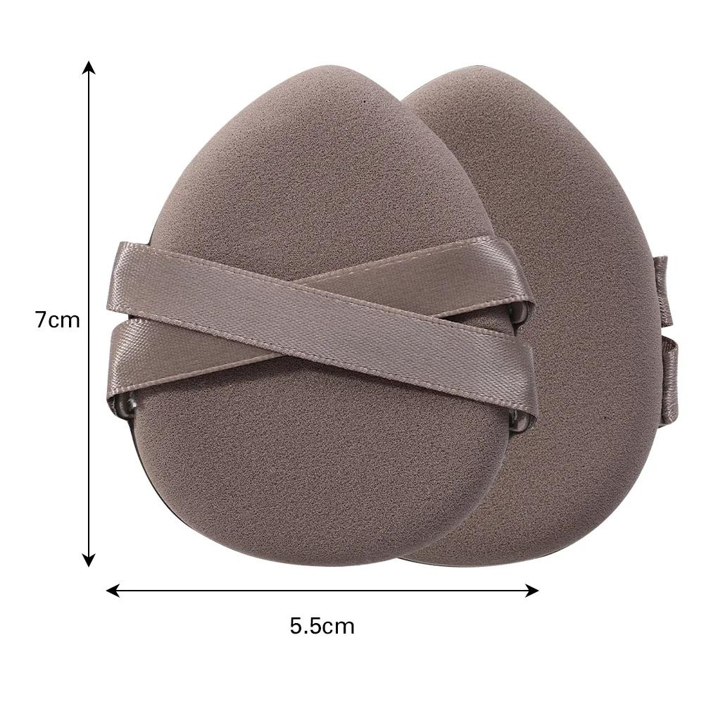 Толстые Супермягкие Спонжи для Макияжа 10 ШТ Сухие и Влажные Косметические Спонжи Спонж Пуховки для Пудры Кушон Тональный Крем Консилер Инструменты для Макияжа