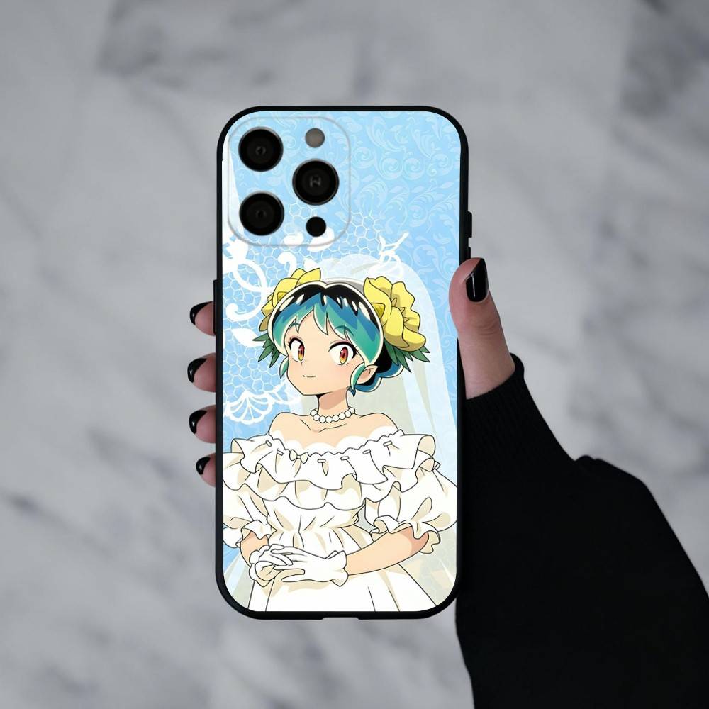 U-Urusei Yatsura L-Lum Mobile Phone Case For iPhone 17pro, 16,15,14,13,12,11 X XR Plus,Others Soft Black Cover