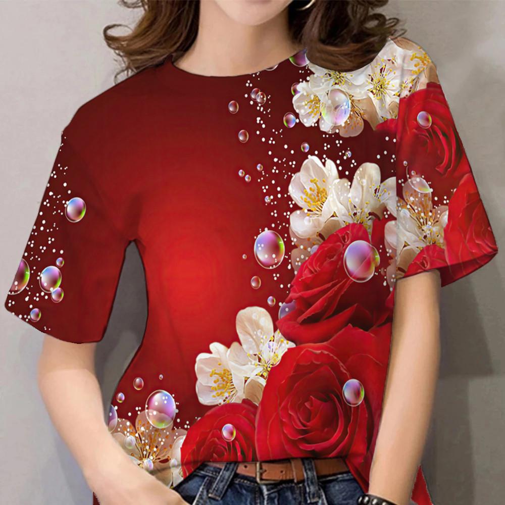 T-shirt Graffiti T-shirt Short-sleeve Casual Tee Shirts Oversize T Shirts XS