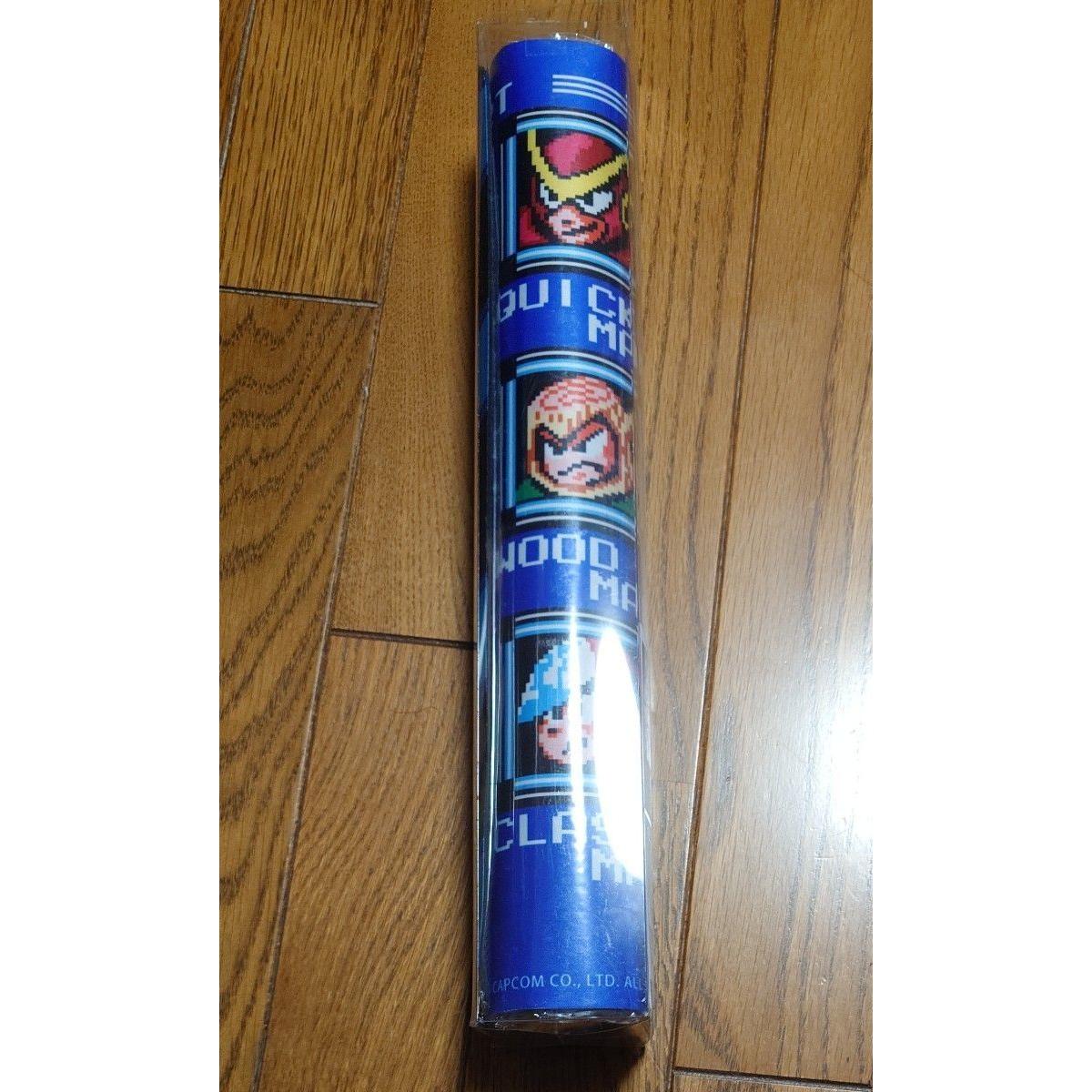 Used Rockman 2 Dr. Wily s Mystery Illustration Playmat NT Select Stage [PROOF]