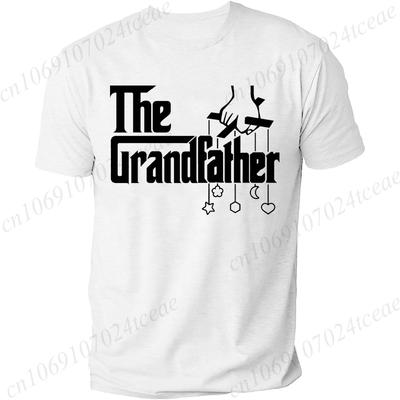 The Grandfather T-Shirt T Shirt Fashion Graphic Shirts Casual Short Sleeved Black Male Tee O-neck T-shirt Dad Birthday Gift Tops