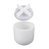 Silicone Storage Jar Mould Jewelry Box Moulds Resin Mold Storage Container Molds with Lid Candle Cup Molds for DIY Craft