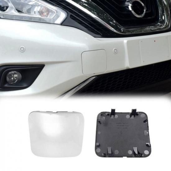White Front Bumper Tow Hook Cover Cap For Nissan Murano 2015- 622A0-5AA1H
