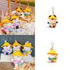 Kindergarten Guinea Pig Plush Keychain With Hat And Clothing Design For Backpack Decoration And Gifts