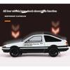 Initial D 1/18 TOYOTA AE86 Trueno Sportwagen Legierung Metall Druckguss Modellauto Heimdekoration Desktop-Display Ornamente Sammeln