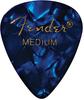 Fender 8 Pieces Teardrop Medium Guitar Picks Assorted Colors